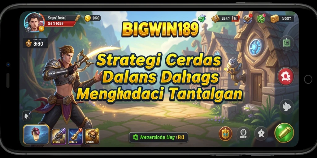Tampilan utama gameplay <strong>BIGWIN189</strong> dengan aksi strategi intens.