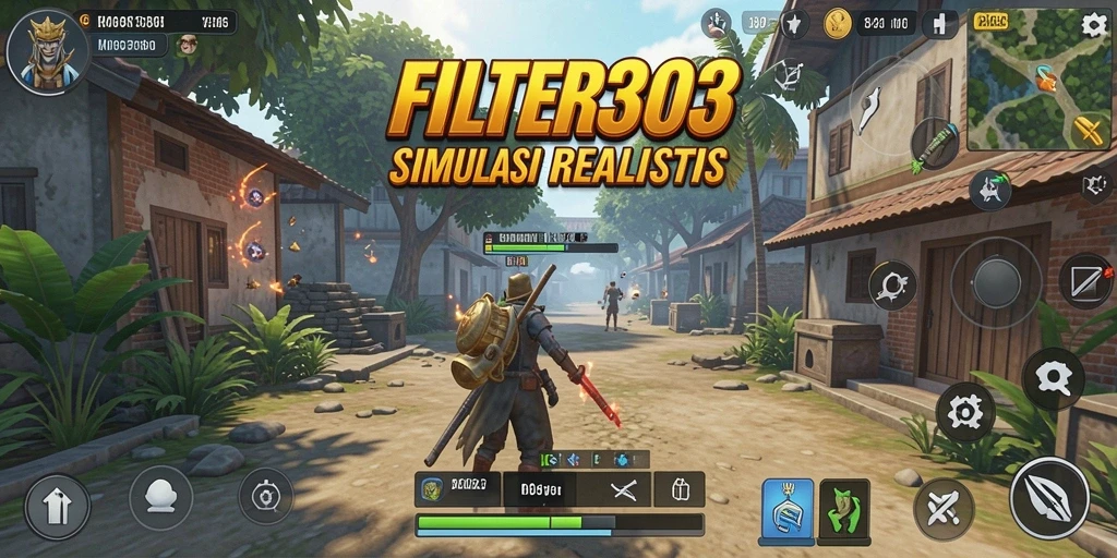 Tampilan gameplay FILTER303 yang menarik dan penuh tantangan.