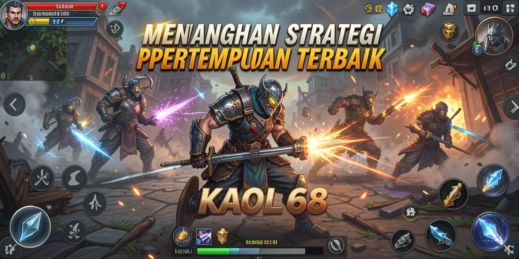 Tampilan menarik dari gameplay KAOL68 yang menampilkan taktik pertempuran.