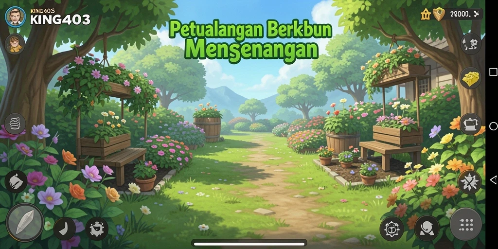 Tampilan screenshot penggambaran gameplay pertanian yang menarik.