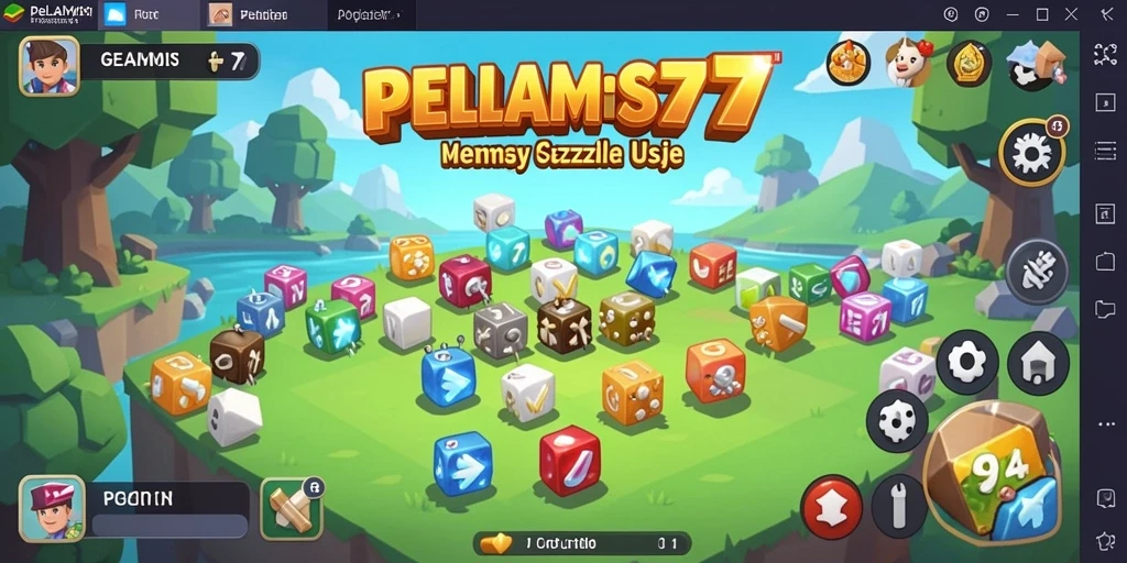 Tampilan gameplay menantang dari PELAMIS77 yang seru.