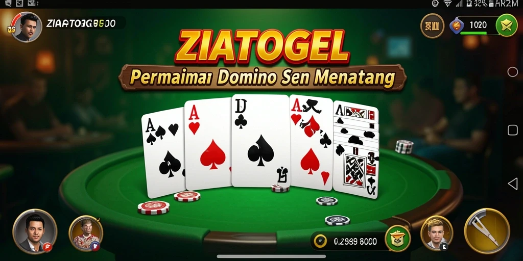 Tampilan gameplay seru dan menegangkan di ZIATOGEL.